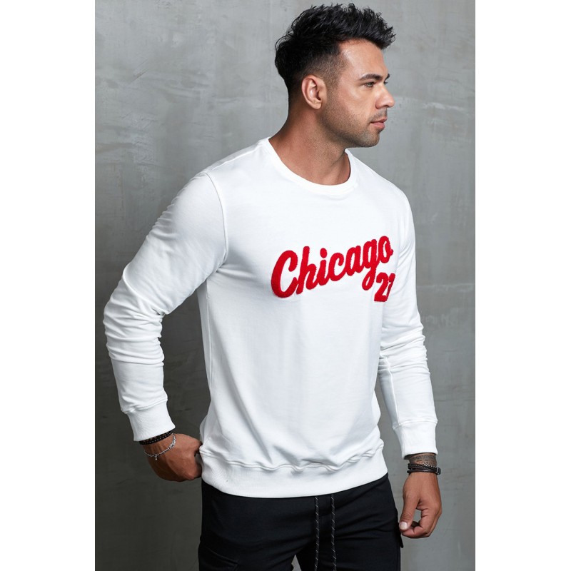 Letter Print Crew Neck Men's Pullover Sweatshirt Letter Print Crew Neck Men's Pullover Sweatshirt